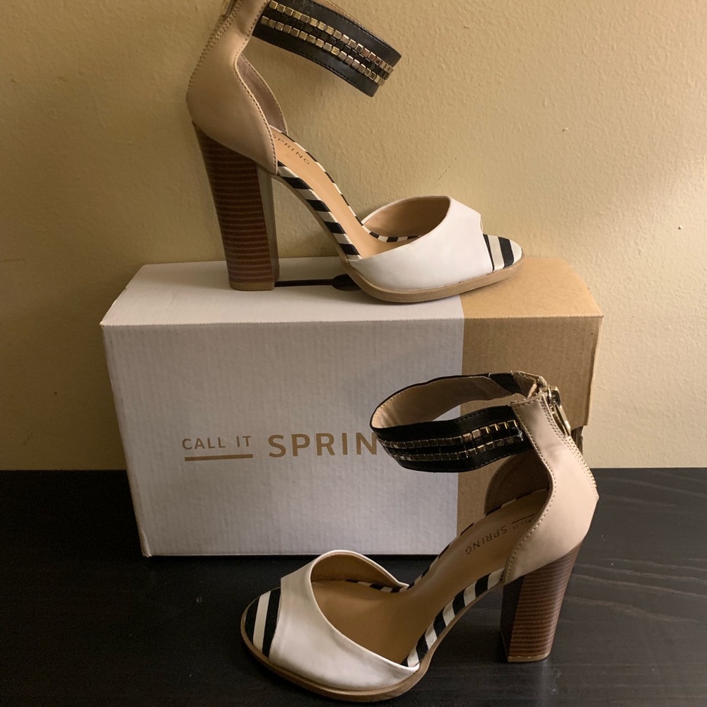 Chunky Heeled Sandals by Call It Spring